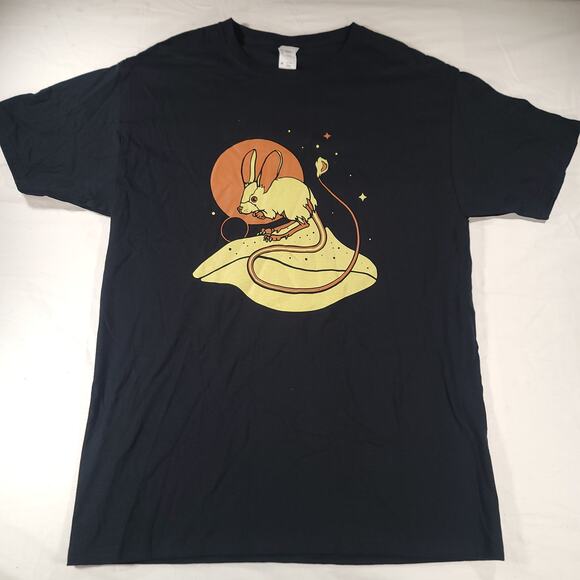 Fruit of the Loom Short Sleeve Crew Neck Casual T-Shirt Adult Mens Size M Black - Picture 2 of 9